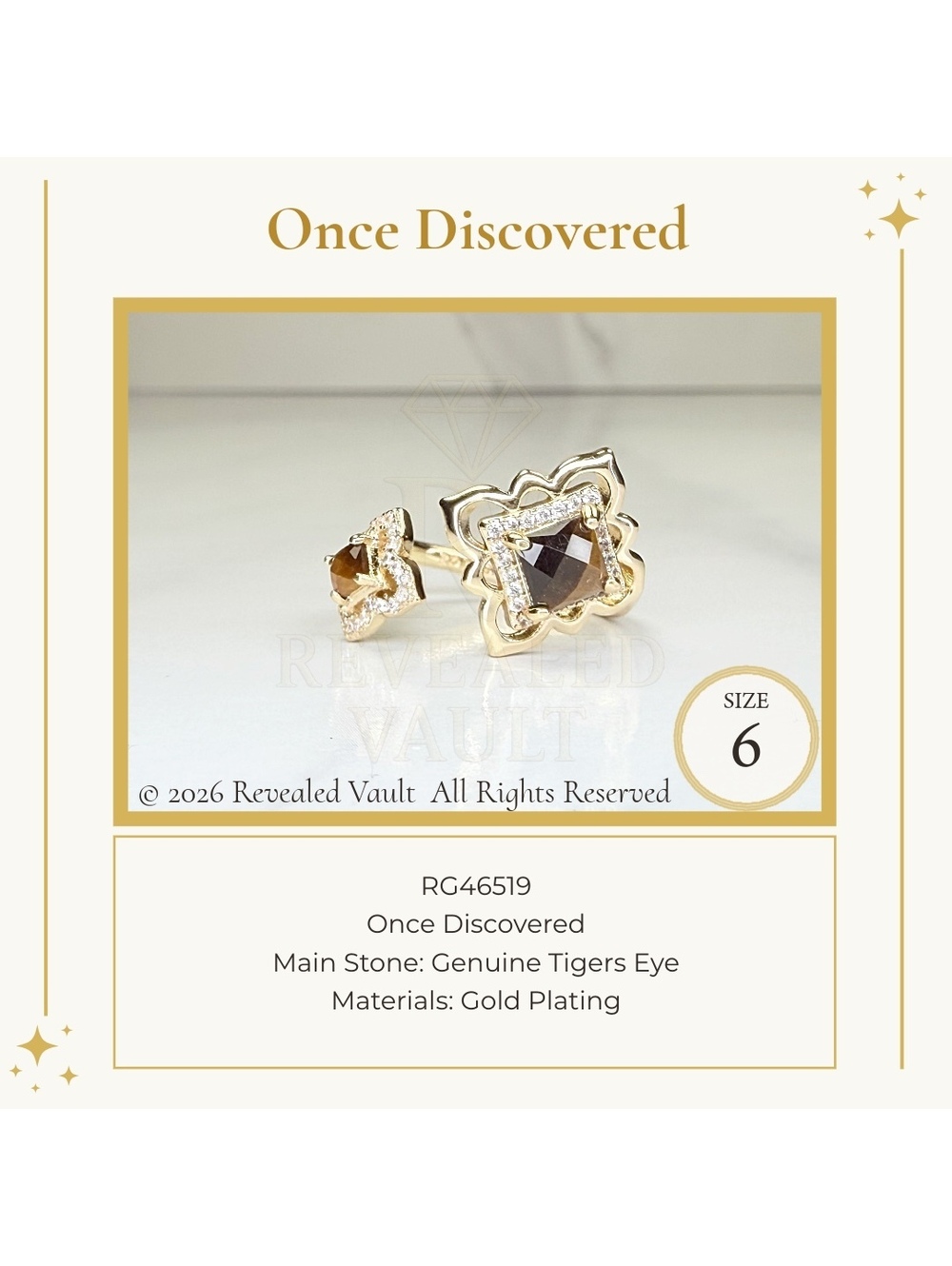 Once Discovered  - Size 6 - OG